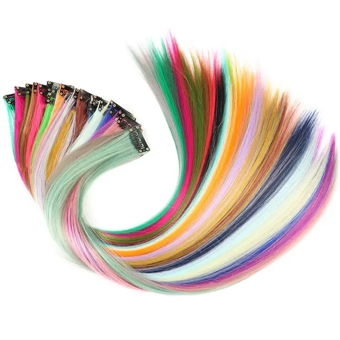 LANSA pince synthétique en une seule pièce Extensions de cheveux pièces