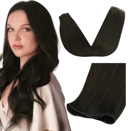 Trame de cheveux 100% naturels Remy de luxe