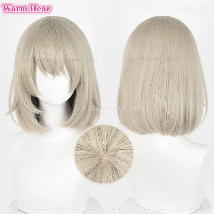 Anime synthétique Marcille Falin Touden 35 cm/75 cm Cosplay Anime perruques Falingon résistant à la 