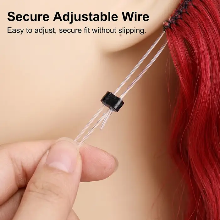 Extensions de cheveux synthétiques invisibles de 26 pouces