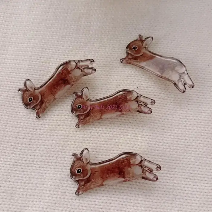 49ME 2000S pince à cheveux Edgy Barrettes lapin