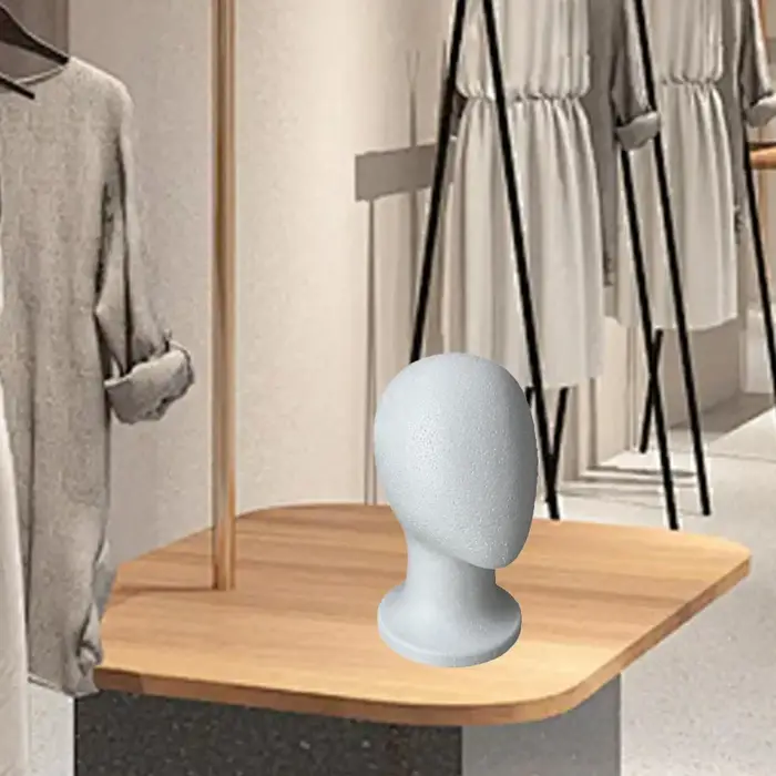 Tête de Mannequin en mousse pour femme, 1 pièce, affichage de la tête de perruque, outils de coiffur