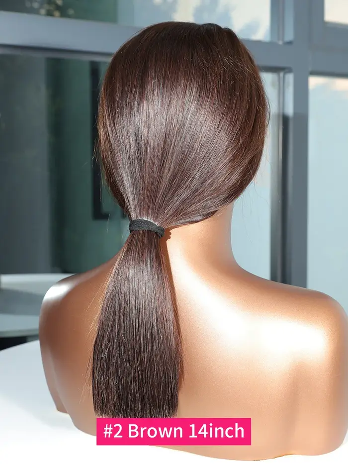 # 2 brun cheveux bruts vietnamien 250 densité 100%