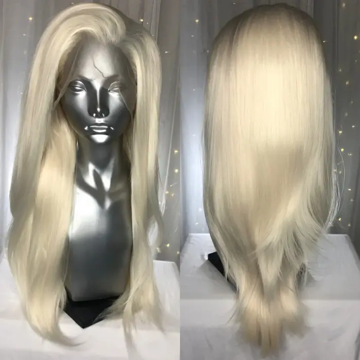 Perruque Lace Front Wig synthétique ondulée longue