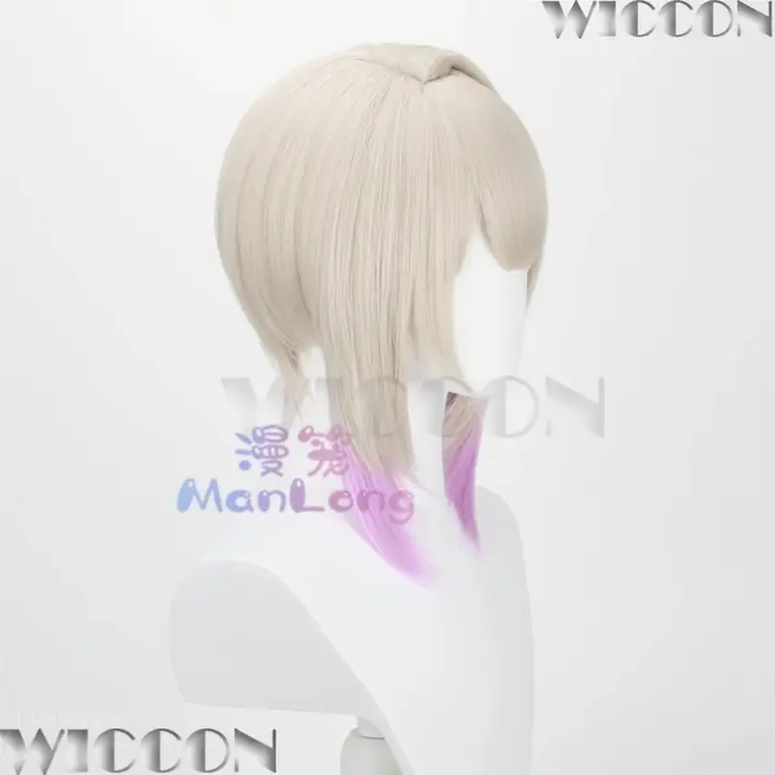 Perruque courte de Cosplay Y2K Jirai Kei pour femme