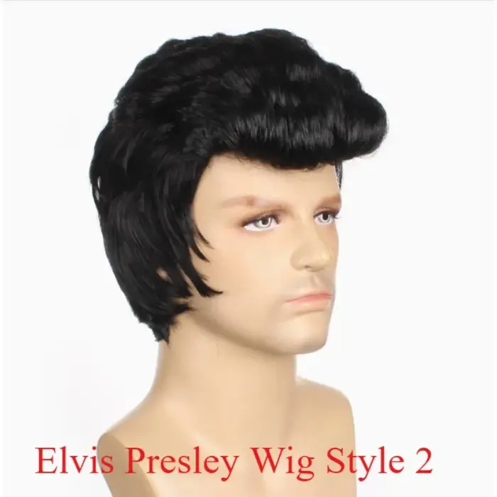 Perruque Elvis Presley pour hommes