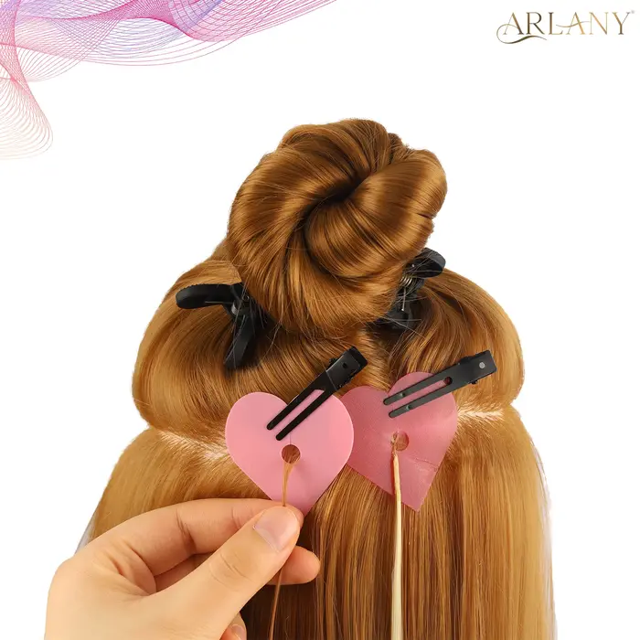 ARLANY 50g Perles de kératine pour extensions capillaires