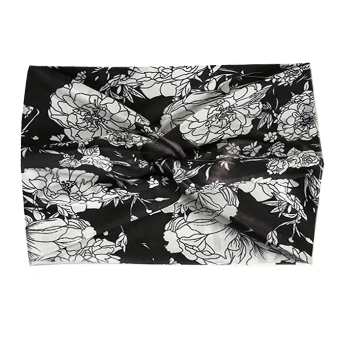 Élargissement 18CM stretch imprimé sport bandeau foulard