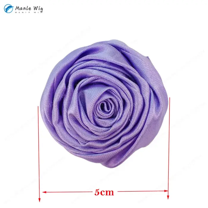 Perruque de Cosplay Anime violette 35cm