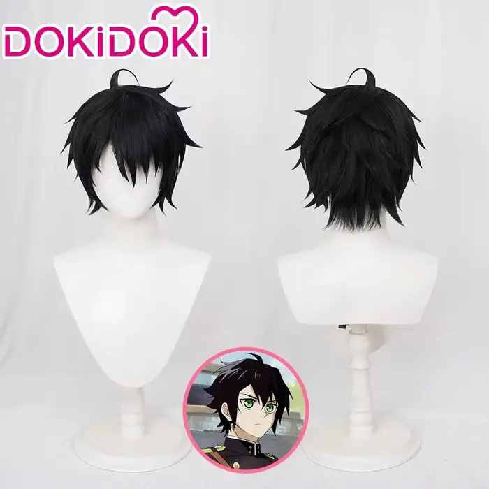 Perruque de cosplay Anime Seraph of the End, Guren Ichinose ata kaela Hyakuya Yuichiro Hyakuya, perr