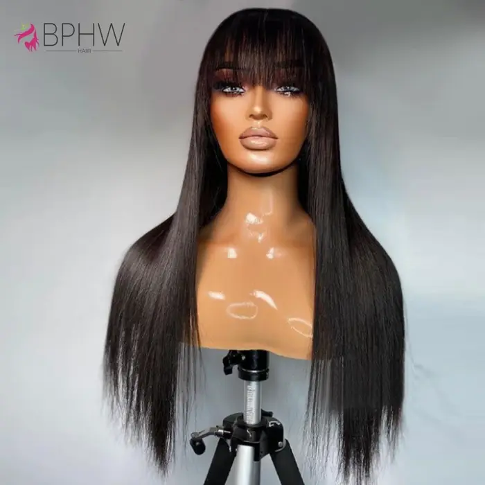 Perruque droite perruques brésiliennes 100% cheveux vierges