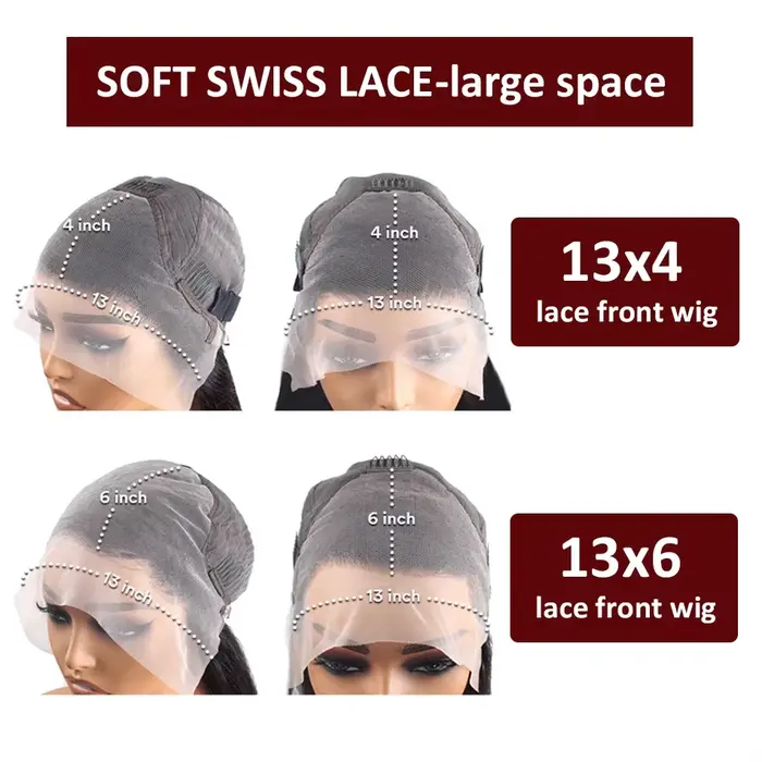 30 40 pouces perruque de cheveux bouclés birmans 13x6 HD dentelle avant perruque de cheveux humains 