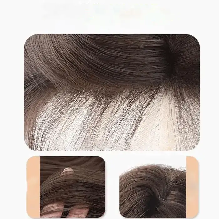 Perruque de Cheveux Courts et Naturels pour Femme