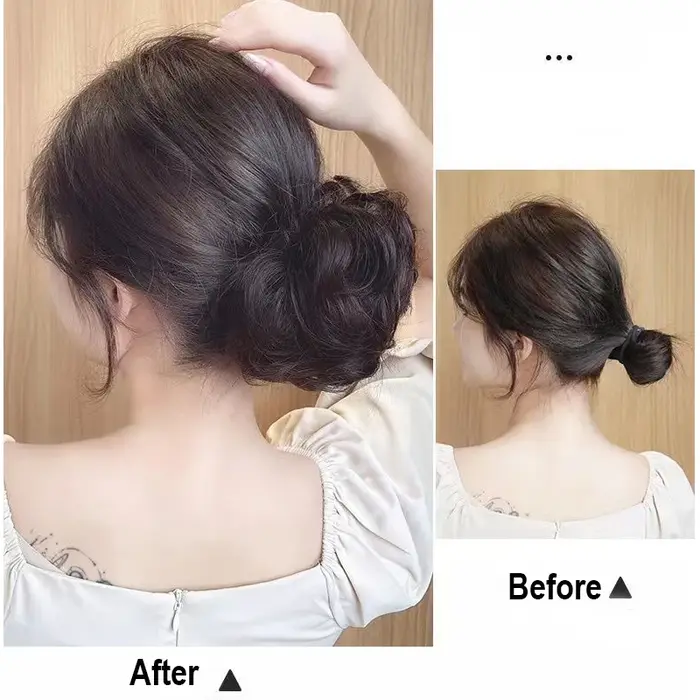 Sunslymei cheveux synthétiques Chignon pince à saisir