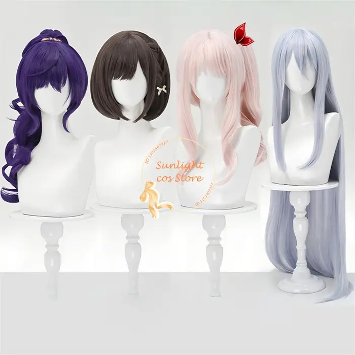 PJSK Shinonome Ena Akiyama Mizuki Yoisaki Kanade Asahina Mafuyu Cosplay perruque femmes Anime