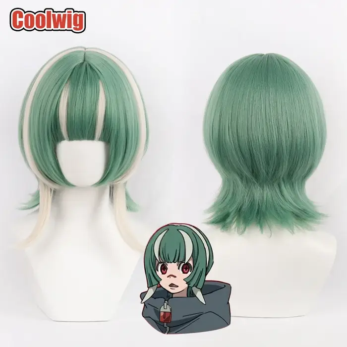 Coolwig cheveux synthétiques Guita Hebby Fantasia Cosplay perruques Gachiakuta