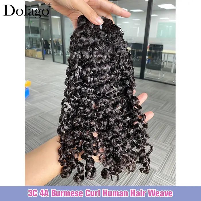 Lots de Cheveux Bouclés Birmans 3C 4A