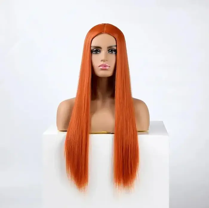 Perruques synthétiques longues et droites pour femmes adultes, perruque de cosplay Invincible Atom E