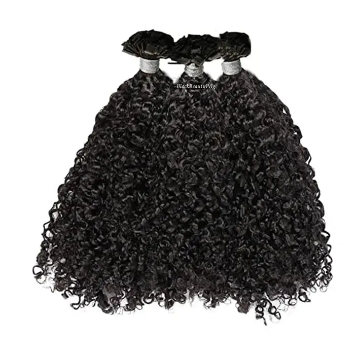 KtHair-Extensions de Cheveux Malaisiens Naturels Bouclés