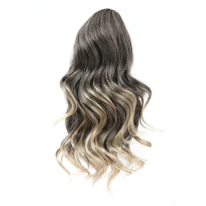 Extension de queue de cheval courte pour femme, postiche à pince, extensions de cheveux synthétiques