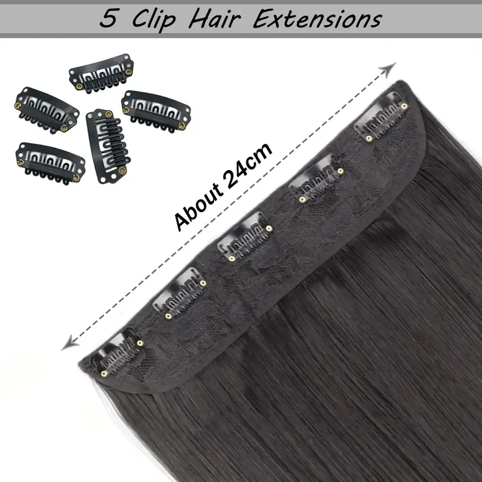 Extensions capillaires synthétiques 80cm