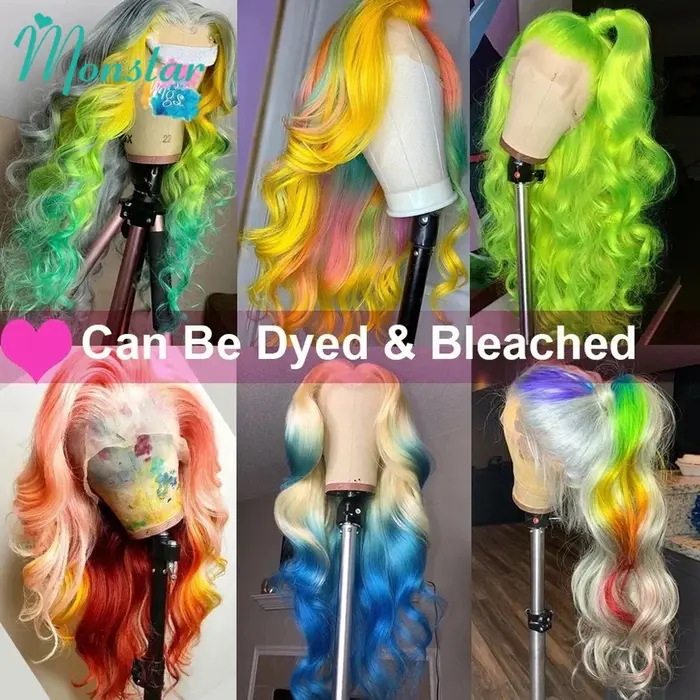 Perruque Lace Front Wig Body Wave naturelle, cheveux humains, couleur blond miel, 13x4, 13x6, 613 HD