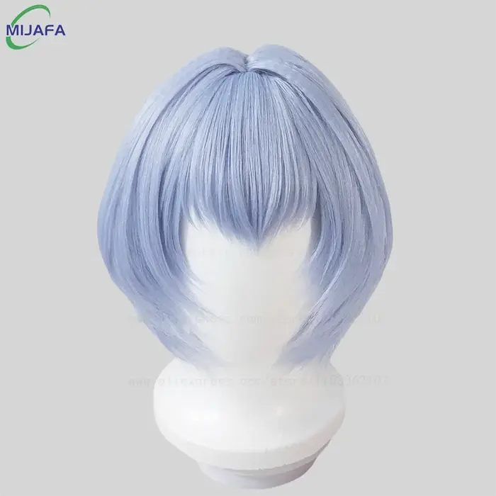Perruque de Cosplay Ayanami Rei de haute qualité