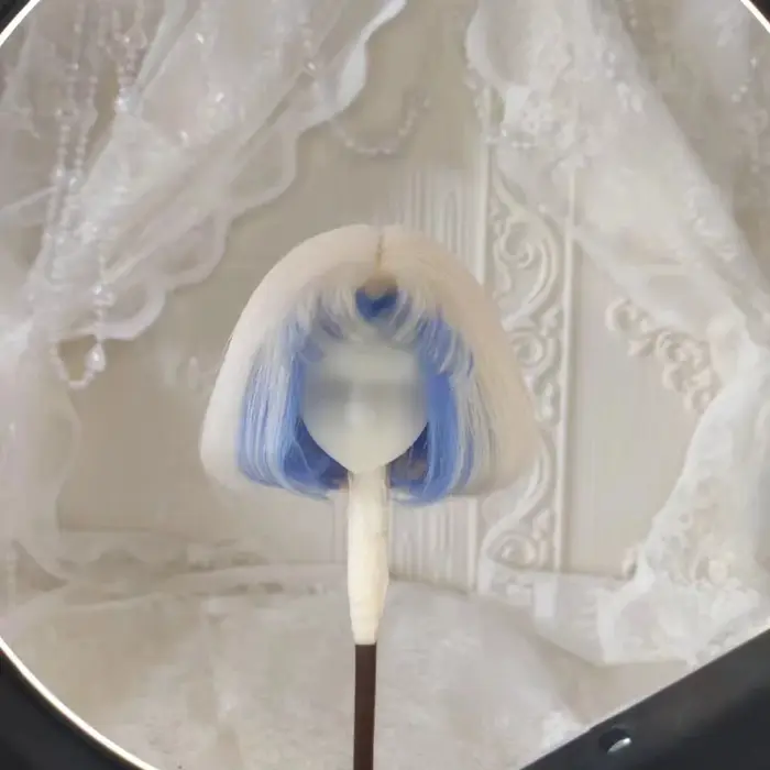 Nouvelle perruque de poupée Anime pour poupée BJD 1/8 1/6 1/4 1/3 1/12