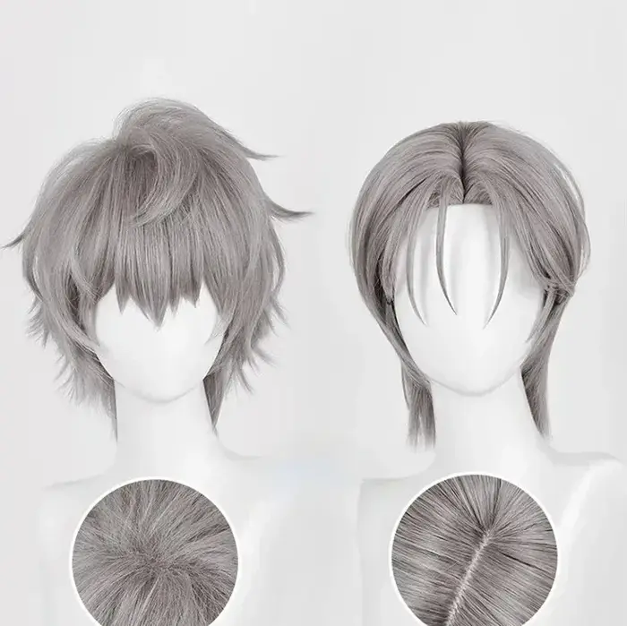 Perruques synthétiques résistantes à la chaleur pour cosplay Anime Alien Stage Ivan
