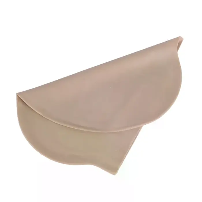 1 pièce Perruque de tête chauve unisexe en faux latex couleur chair
