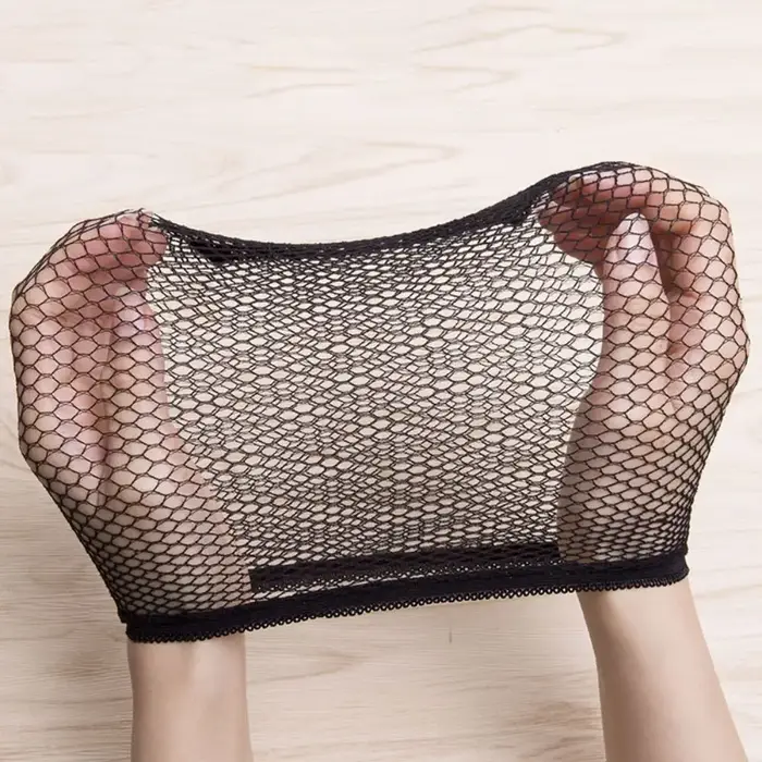 Filet à cheveux invisible pour perruque, outils de coiffure tendance, bonnet en maille élastique