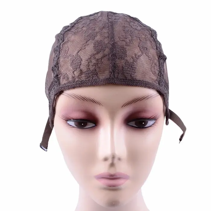 Bonnet de perruque juif brun foncé (petit/moyen/grand) pour la confection de perruques, 1 pièce par 