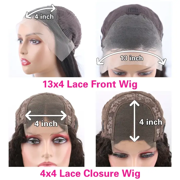 Perruque Bob courte transparente dentelle frontale perruques cheveux humains 100% droite Bob