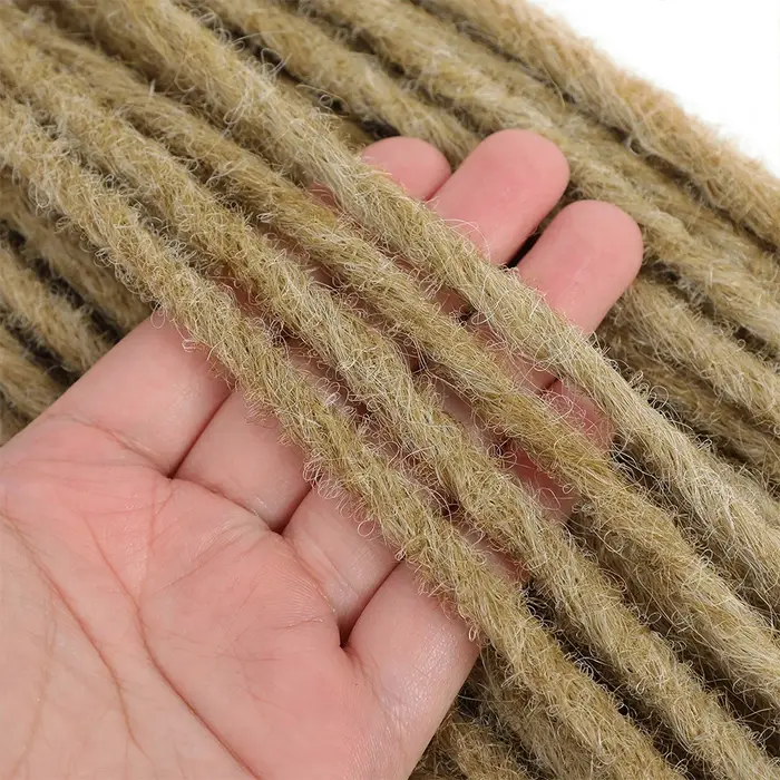 Extensions DE cheveux synthétiques Dreadlock à Double extrémité