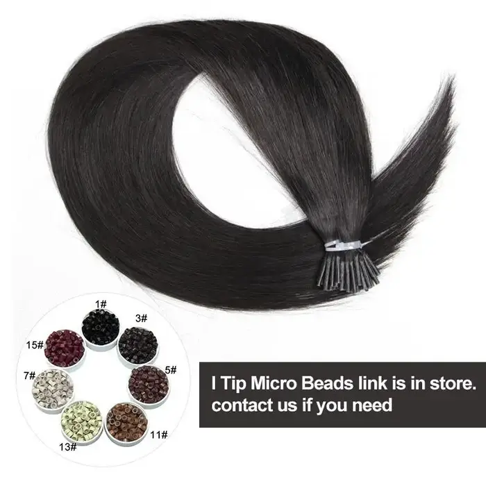 Je pointe les extensions de cheveux Vrais