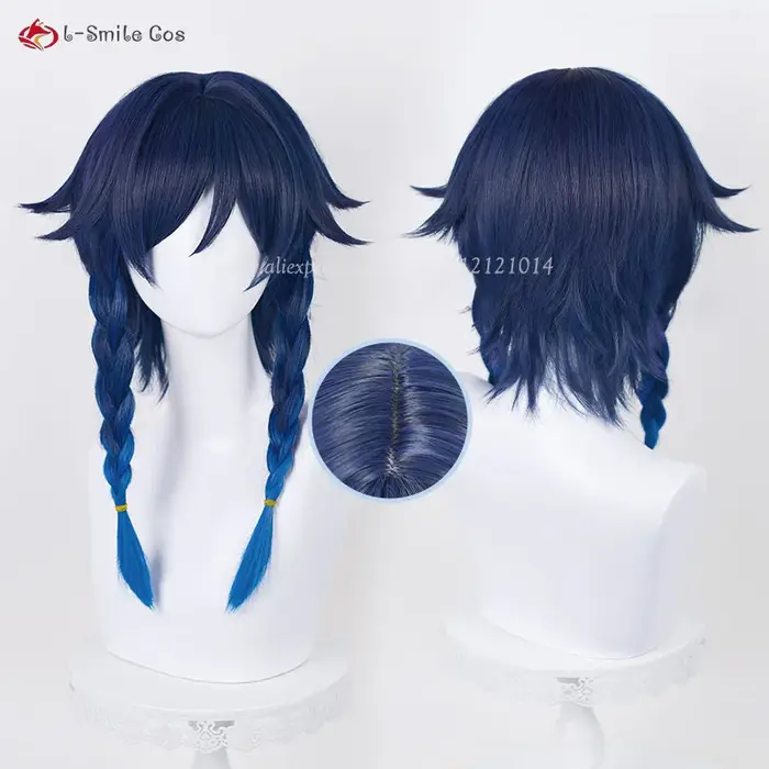 Nouveau Venti Cosplay perruque Barbatos