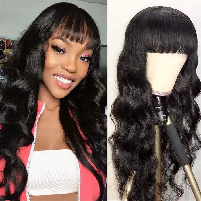 Qi THES-Cheveux longs bouclés pour femmes européennes et américaines