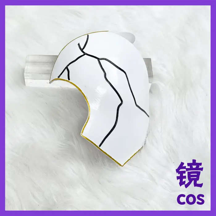 Perruque de cosplay Rien du jeu Limbus Company, accessoires de tenue Nursefather Rien, masque pour H