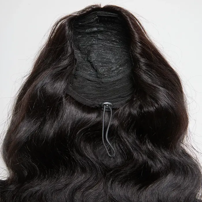 Perruque demi-tête 250% en cheveux humains