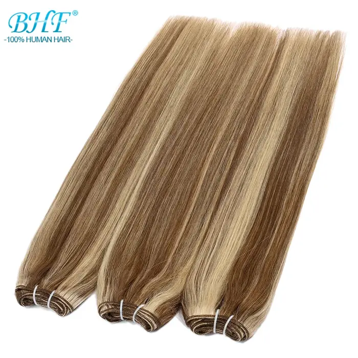 Tissage en lot brésilien naturel Remy européen lisse