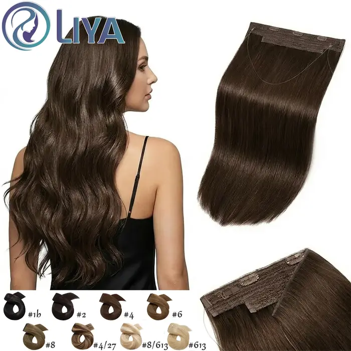 # Extensions de cheveux à 2 fils