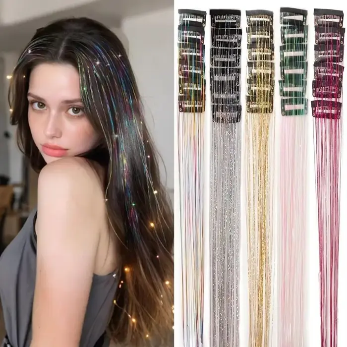 Extensions de cheveux à clips