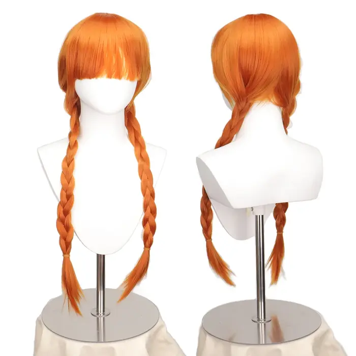 Perruque Anime pour femmes, cheveux longs, résistants à la chaleur, pour Cosplay, fête d'Halloween