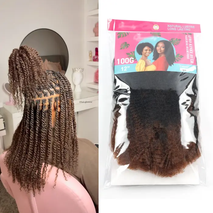 Prix de gros – Lots de cheveux bouclés afro crépus en vrac