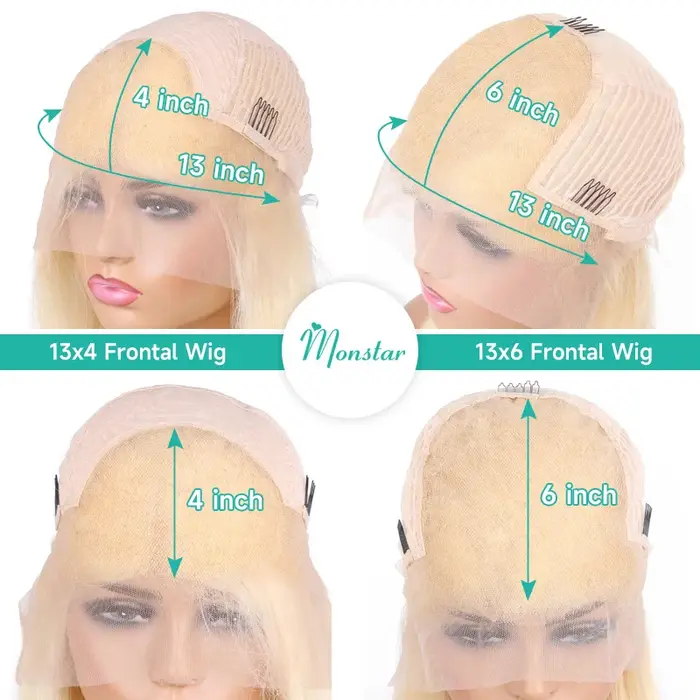 Lilas Bob perruque cheveux humains 13x6 HD dentelle frontale