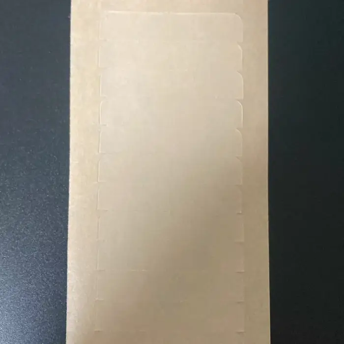 5 feuilles de 60 languettes de ruban adhésif simple face 4cm*0.8cm pour extensions de cheveux et per