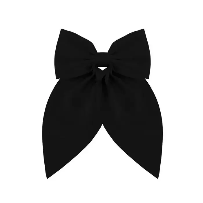 Pince à cheveux en ruban à nœud élégant pour filles