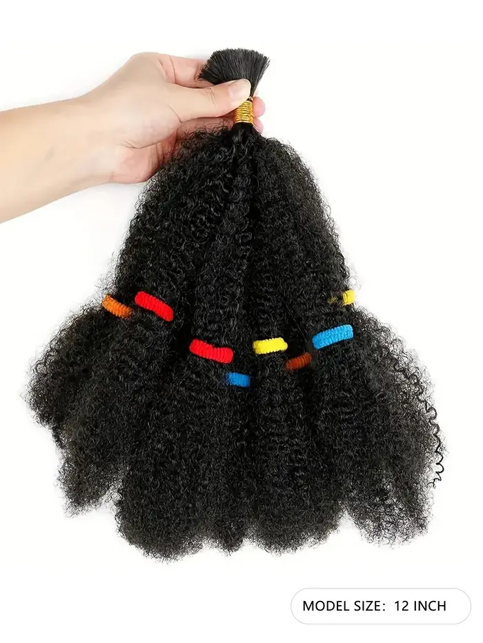 Cheveux Afro Kinky Twist pré-synthétiques, tresses au crochet, 12 pouces, 1 paquet, 10 supports par 