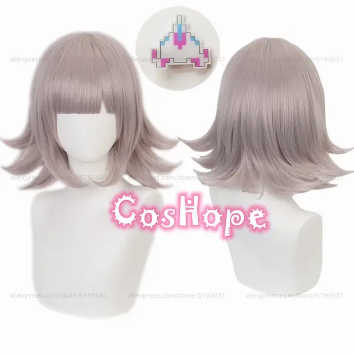 Nanami ChiaKi Cosplay perruque avec pince à cheveux femmes