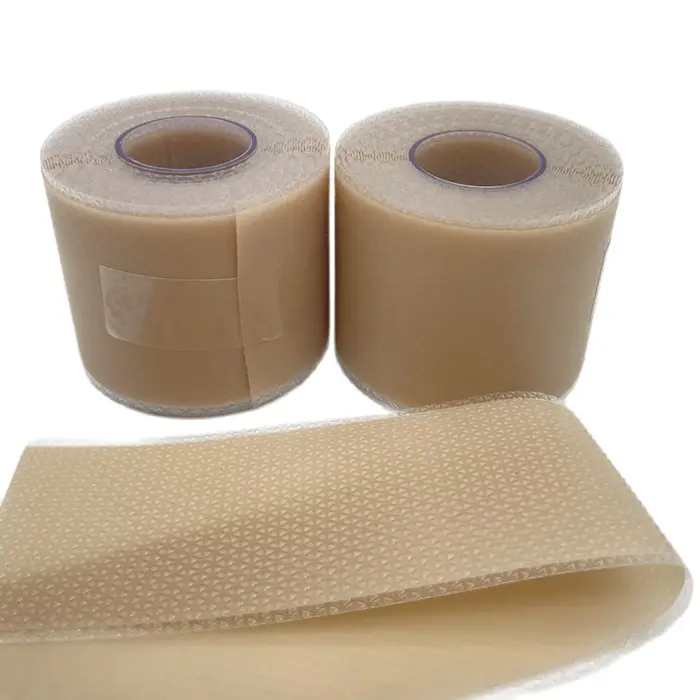 Ruban adhésif ultra-fin en dentelle de silicone pour perruques - Ruban adhésif antidérapant de 4 cm 